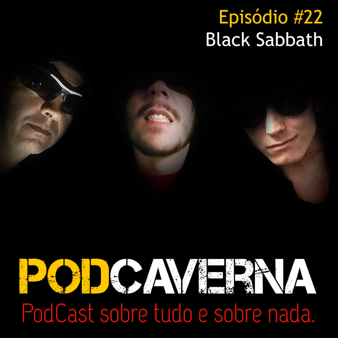 Capa PodCaverna - Episódio 22 - Black Sabbath